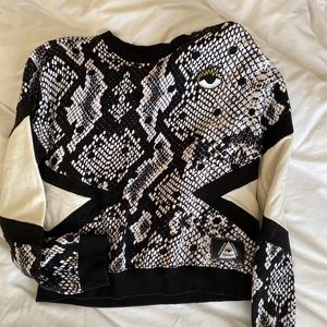 Melody Ehsani x Reebok Snake Skin Print Sweatshirt